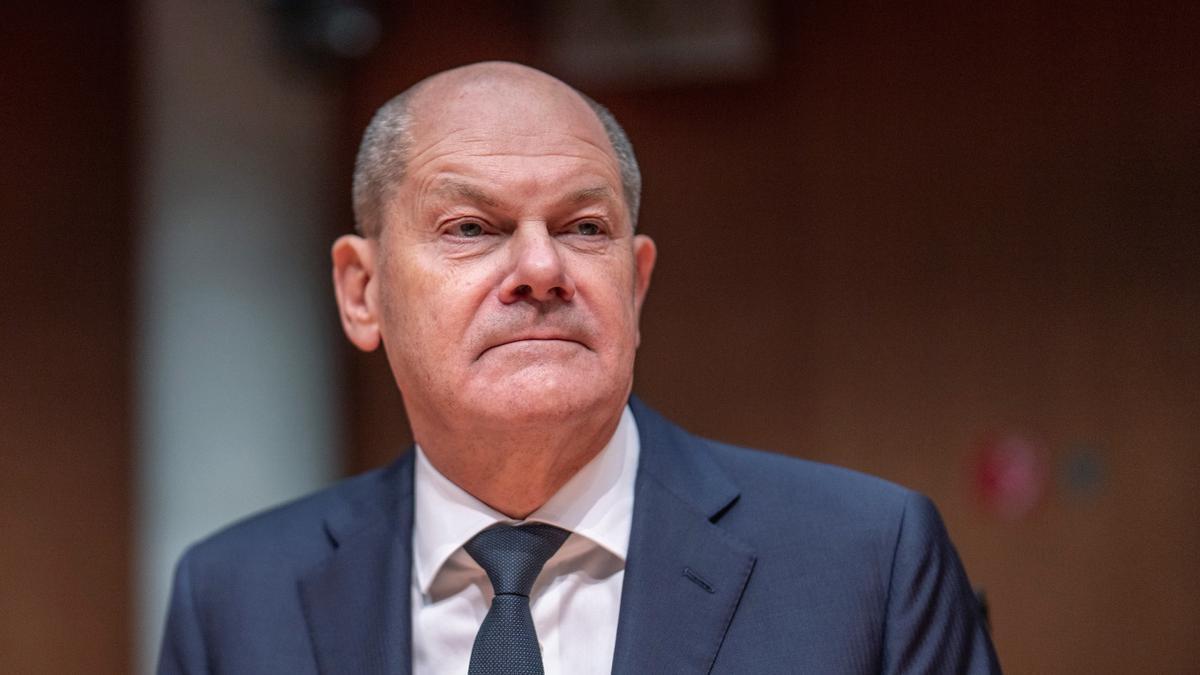 El canciller alemán, Olaf Scholz