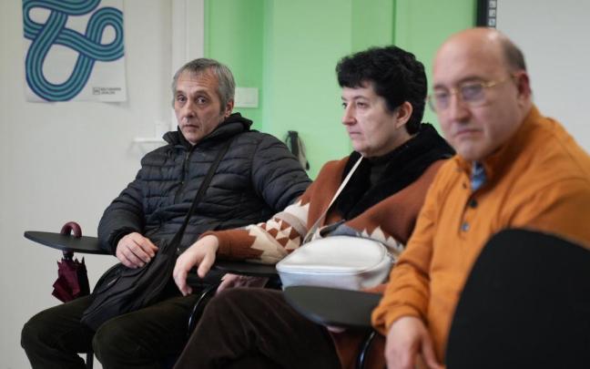 Participantes en una de las sesiones semanales de La Galia.