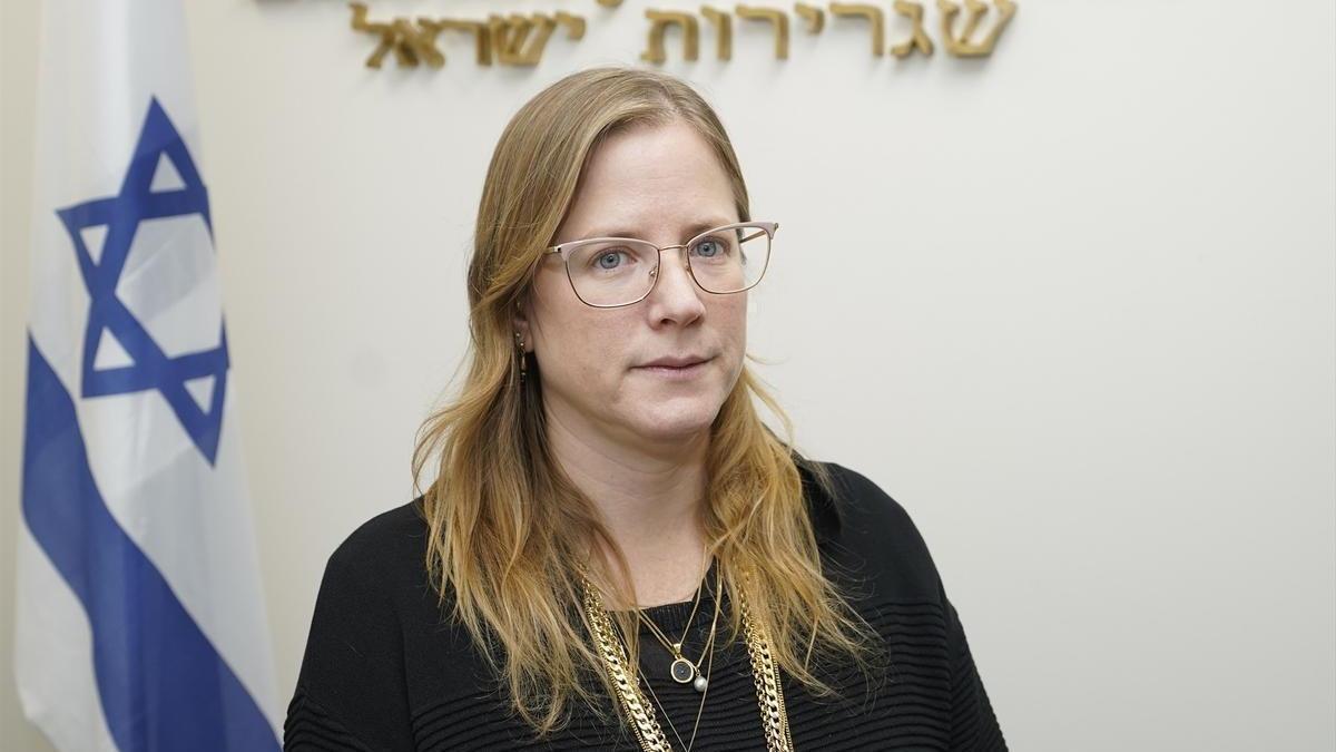 La encargada de negocios de Israel en el Estado español, Dana Erlich, en una foto de archivo.