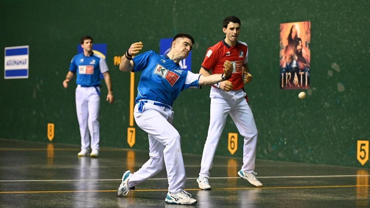 Iker Irribarria, en el partido de su adiós a las canchas en 2023.