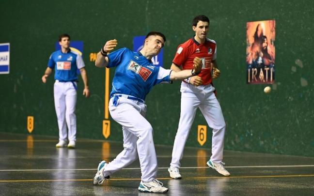 Iker Irribarria, en el partido de su adiós a las canchas en 2023.