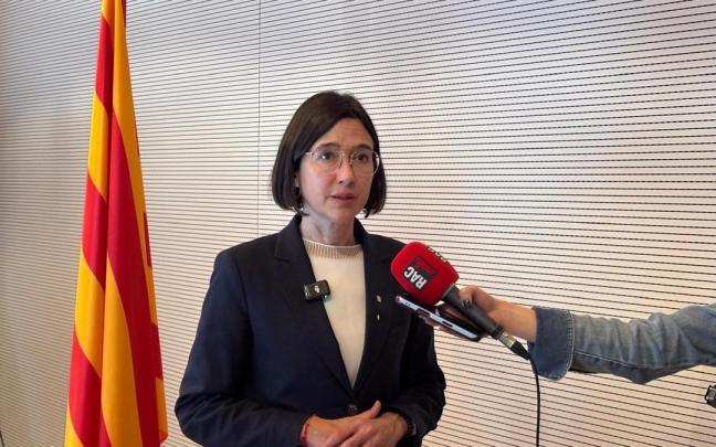 La consellera de Interior y Seguridad Pública, Núria Parlon.