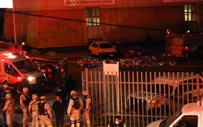Incendio en un centro de inmigrantes en Ciudad Juárez