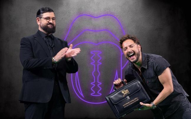 Manu Sánchez y Manuel Carrasco, en 'El perro andaluz'.