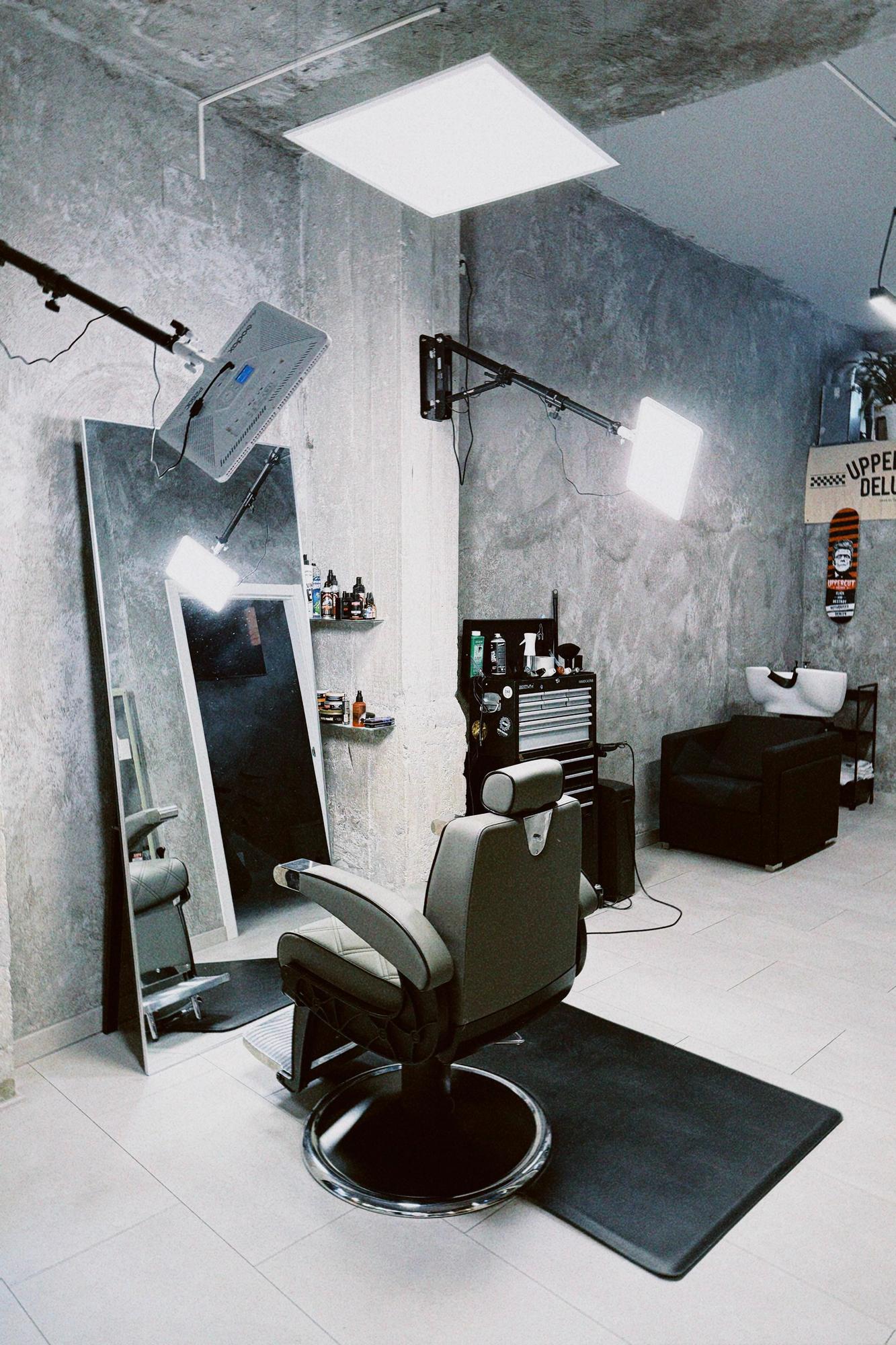 Zona de peluquería en Gato No Llora.