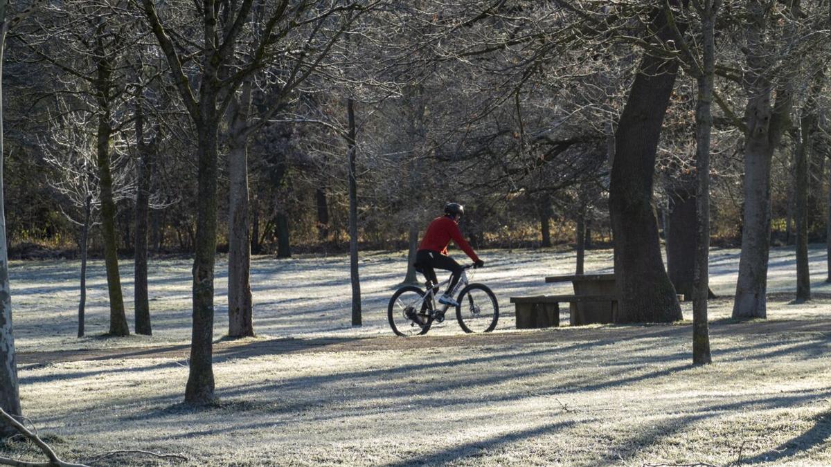 Paseo por Vitoria-Gasteiz en plena helada