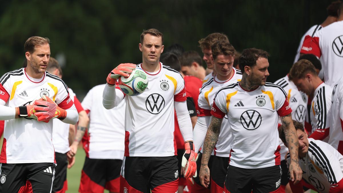 Manuel Neuer, el único campeón mundial de la actual selección alemana.