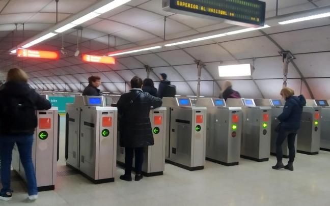 El metro ha recuperado la normalidad El metro ha recuperado la normalidad
