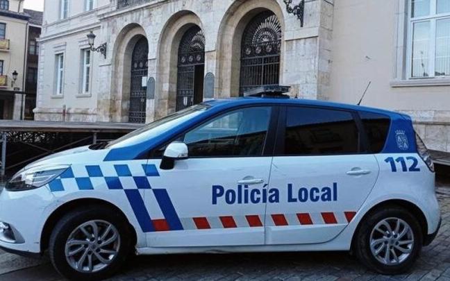 Coche de la Policía Local de Palencia.