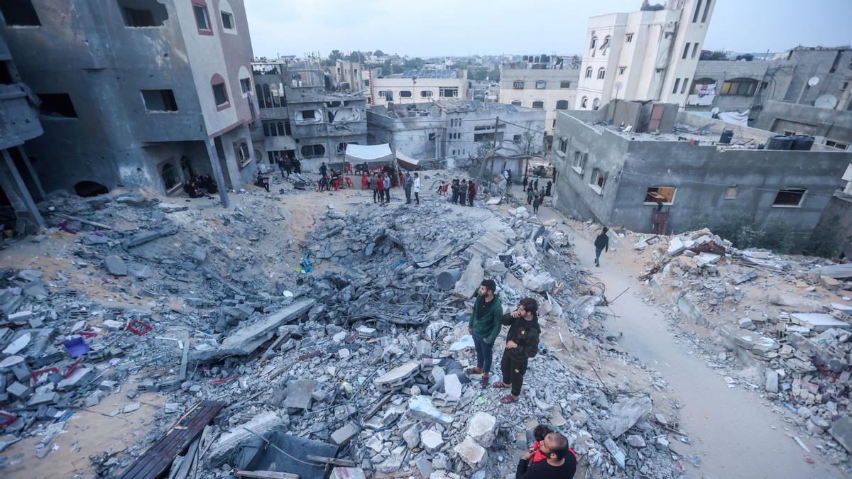 Israel sigue bombardeando la Franja de Gaza.