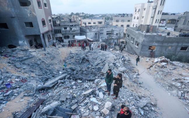 Israel sigue bombardeando la Franja de Gaza.