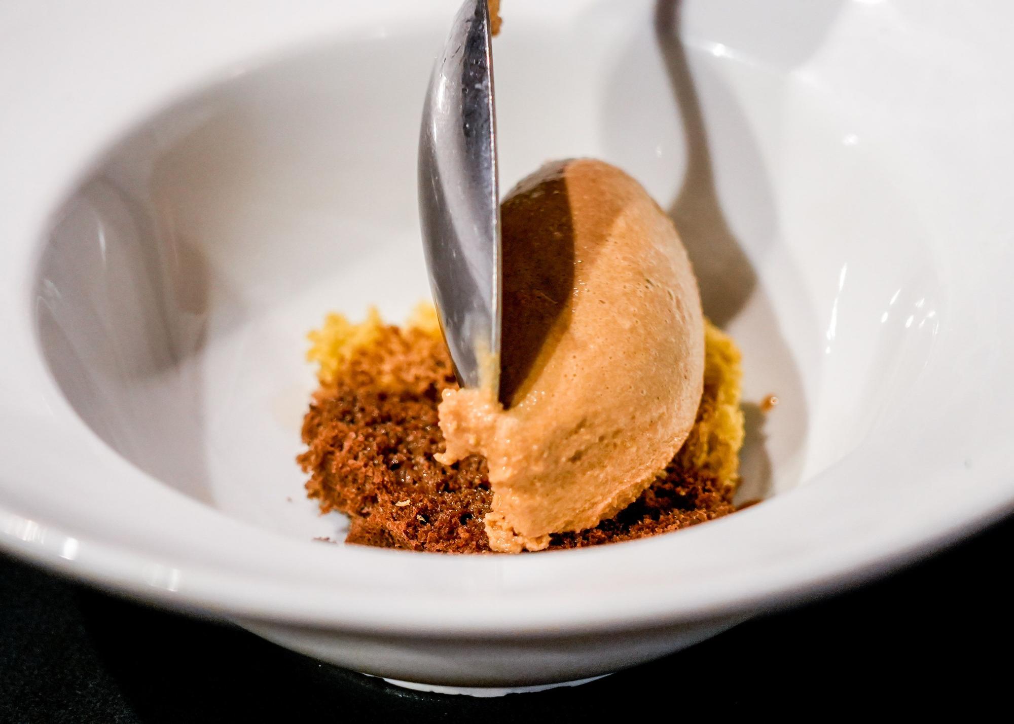 Tiramisú de algas.