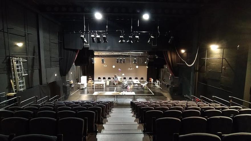 El auditorio del centro de artes escénicas Sarobe.