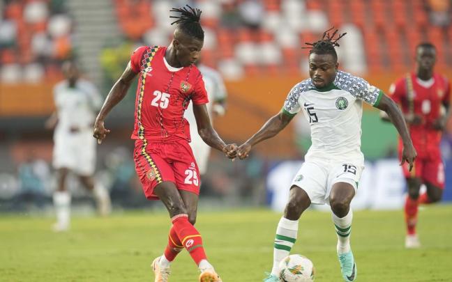 Edgar Ié en la African Cup of Nations