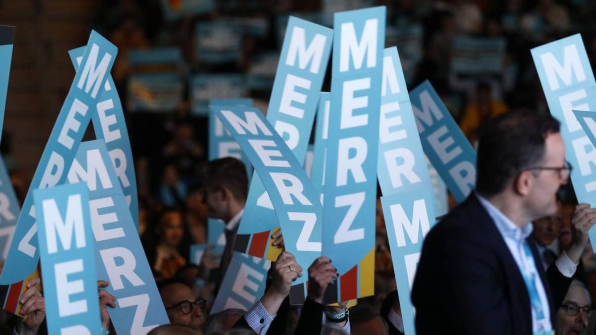 Merz y Scholz cierran la campaña electoral alemana con confianza y optimismo