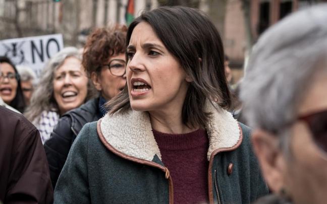 La eurodiputada de Podemos Irene Montero