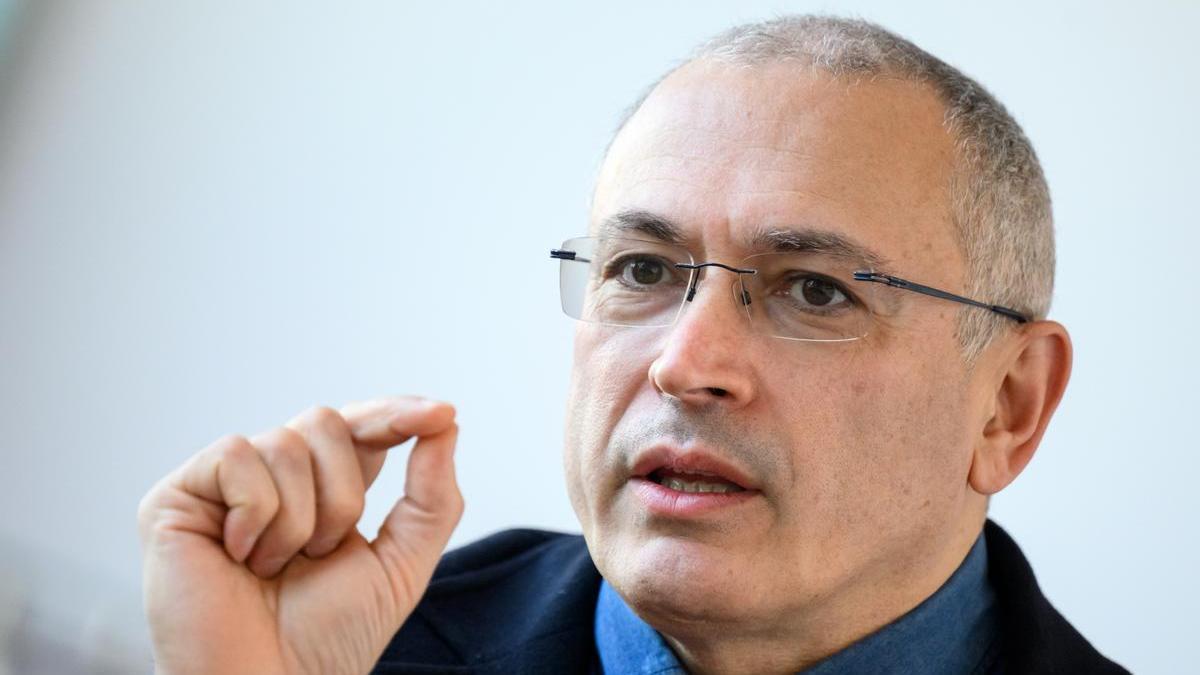 El opositor ruso, Mikhail Jodorkovsky.