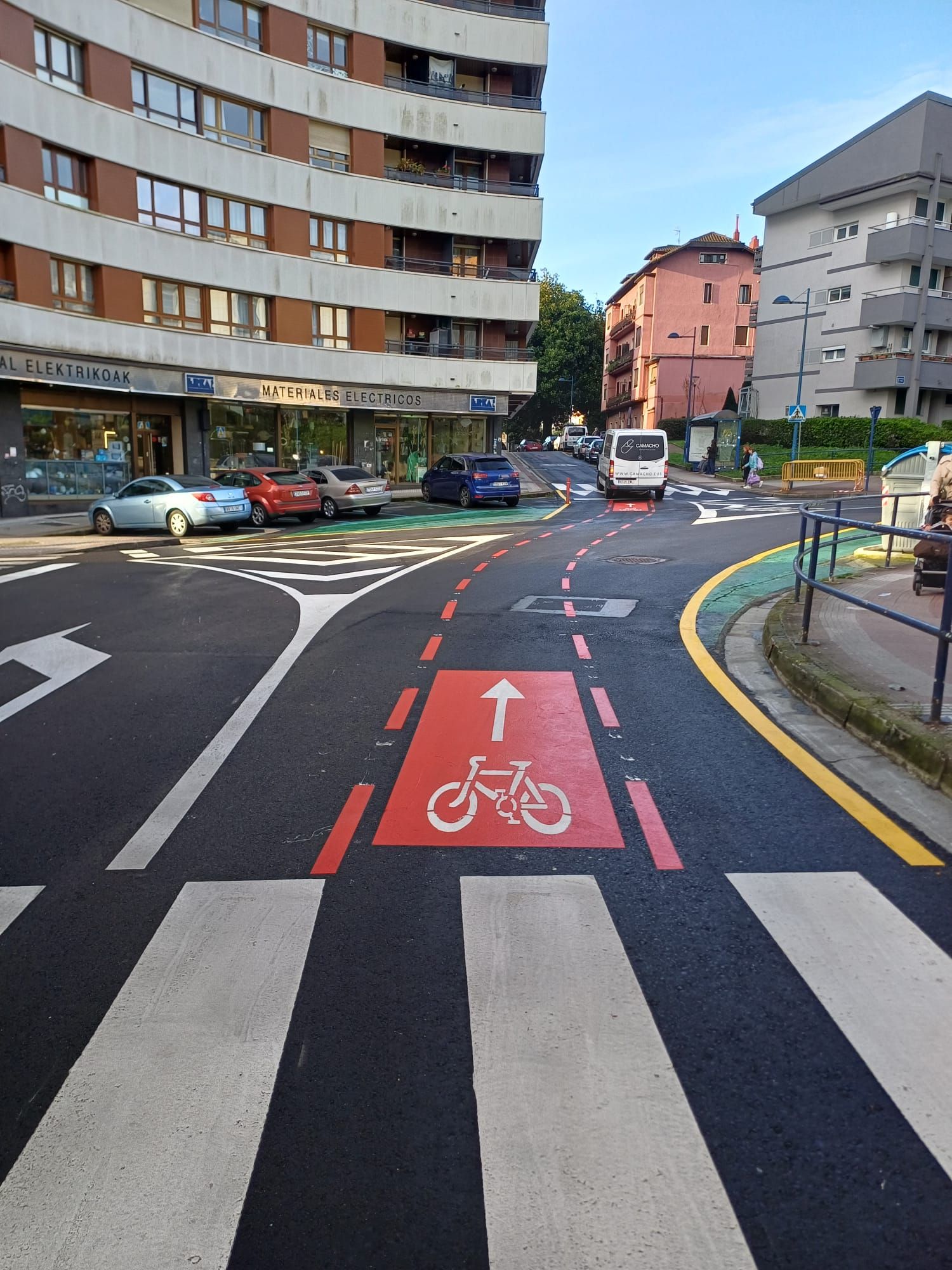 La calle Morrongilleta, tras la intervención.