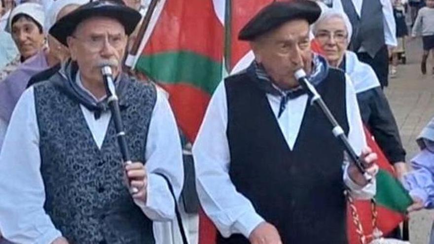 Jose Inazio Elias y Joxe Miel Gastañares.