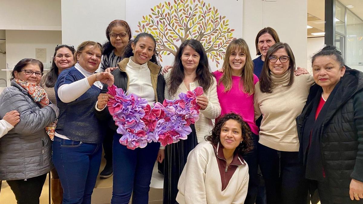 Presentación del proyecto Latidos Mariposas en la Emakumeen Etxea.