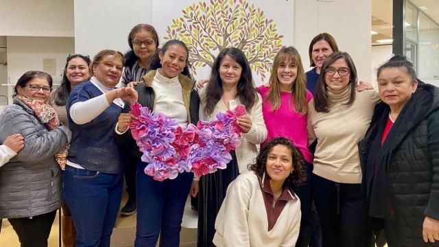 Presentación del proyecto Latidos Mariposas en la Emakumeen Etxea.