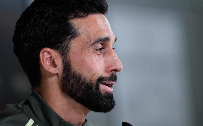 Álvaro Arbeloa, en una comparecencia reciente.