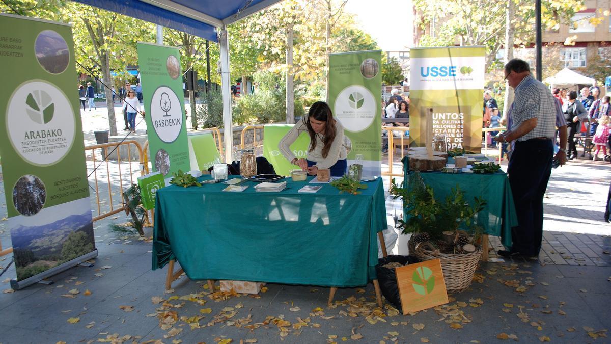 Una pasada feria del sector forestal vasco en Amurrio