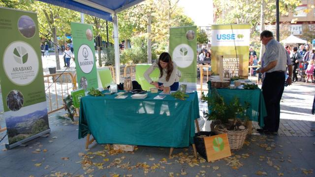 Una pasada feria del sector forestal vasco en Amurrio