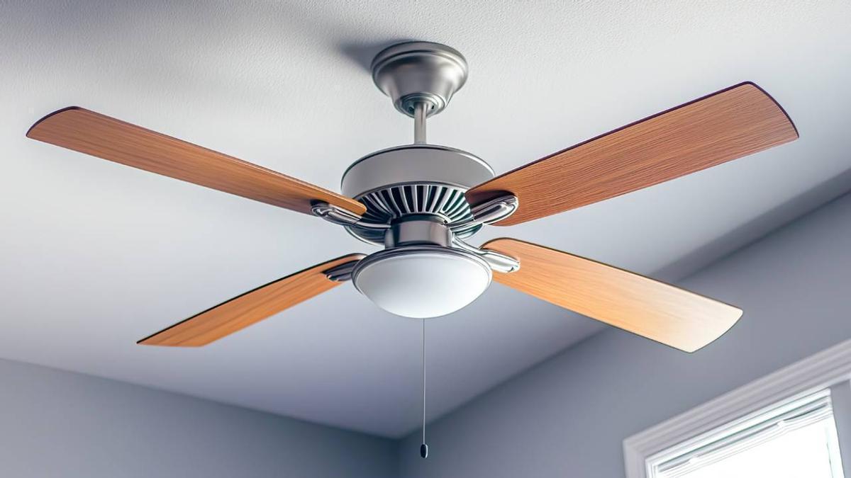 Imagen de un ventilador de techo