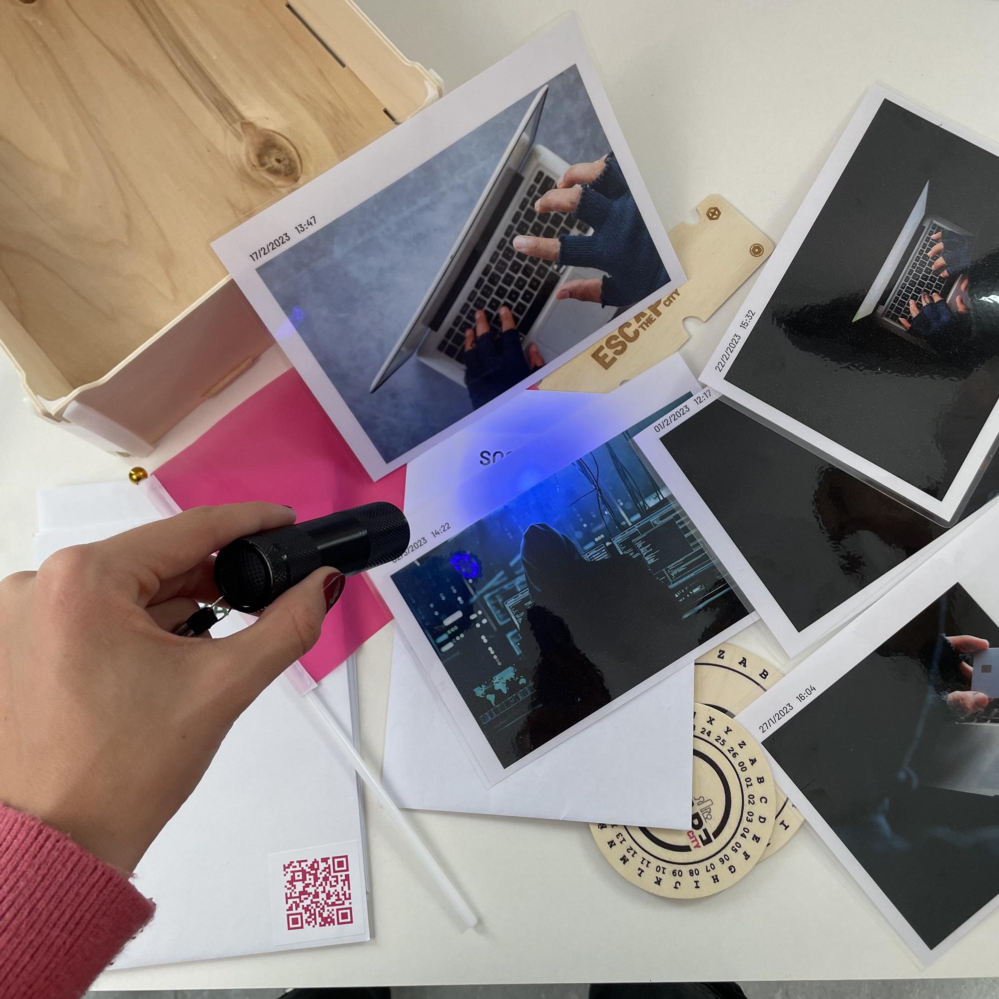 El contenido del formato 'Escape the Box'.