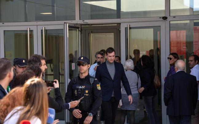 El hermano de Pedro Sánchez, David Sánchez, sale tras declarar en calidad de investigado