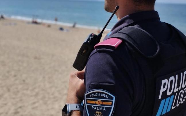 Agente de la Policía Local de Palma.