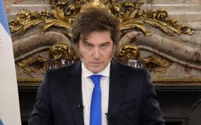 El presidente de Argentina, Javier Milei