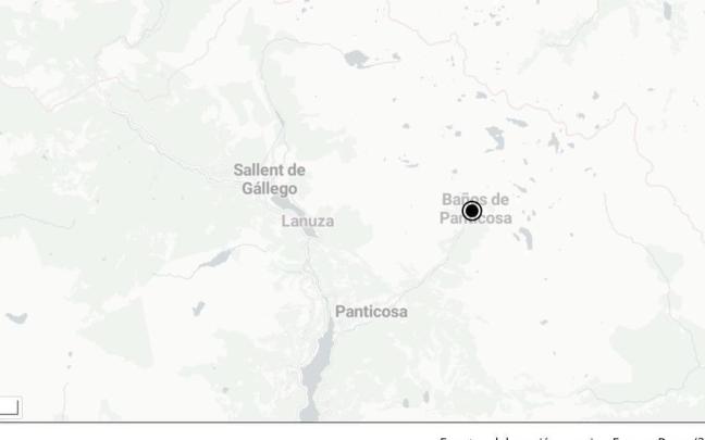 El alud ha caído en las inmediaciones del Balneario de Panticosa.