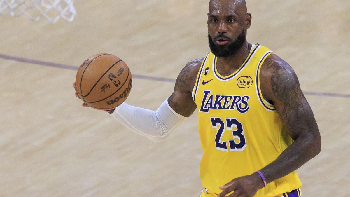 LeBron James en una foto de archivo.