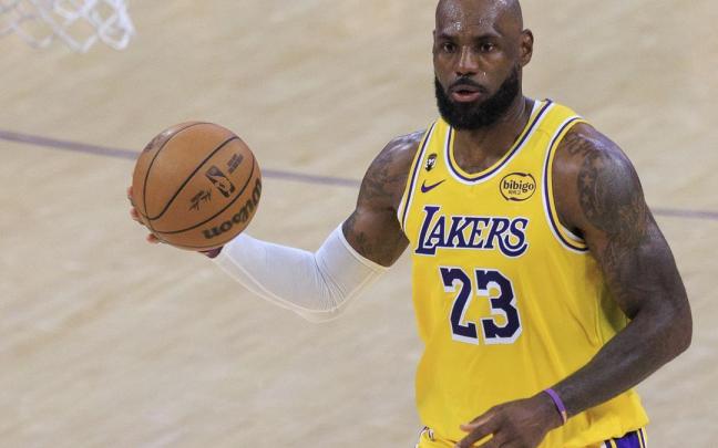 LeBron James en una foto de archivo.
