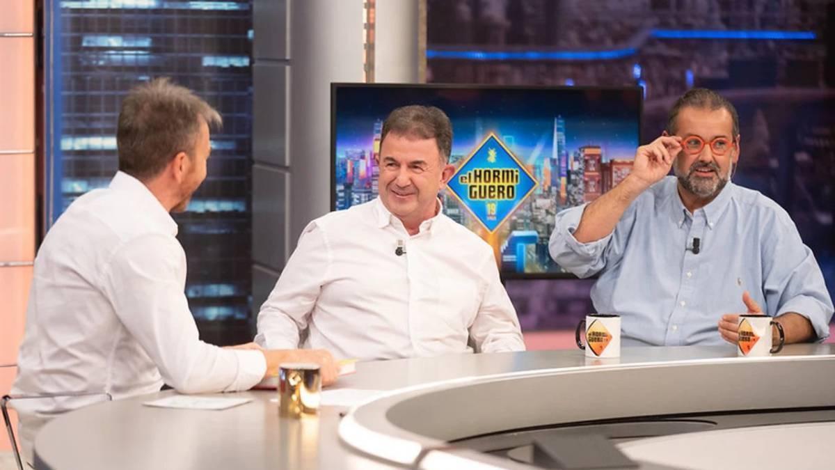 Martín Berasategui y David de Jorge en 'El Hormiguero'