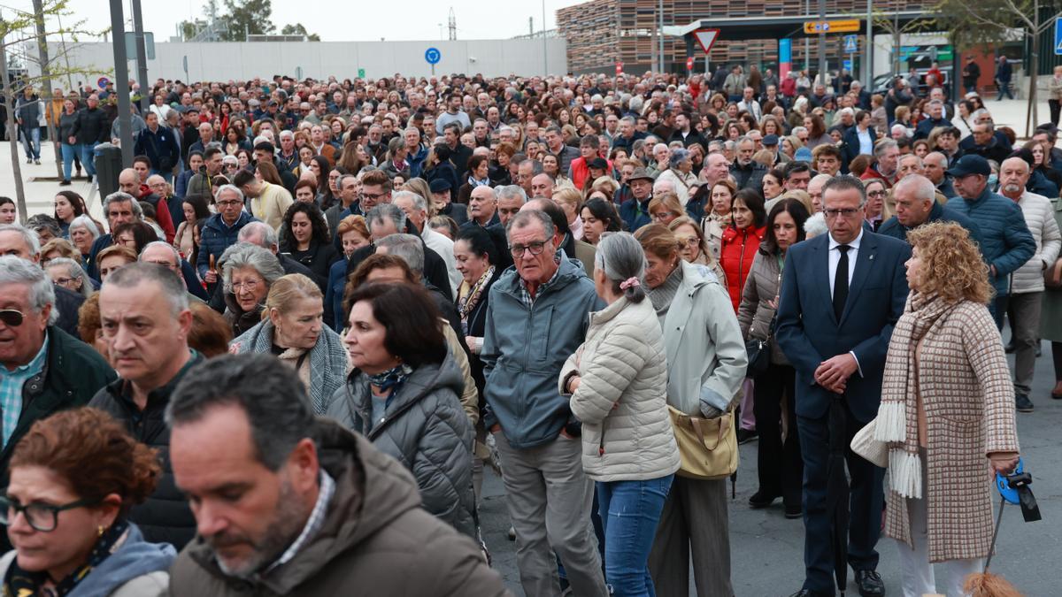 Imágenes de una marcha convocada por la Asociación Víctimas del Descarrilamiento de Adamuz