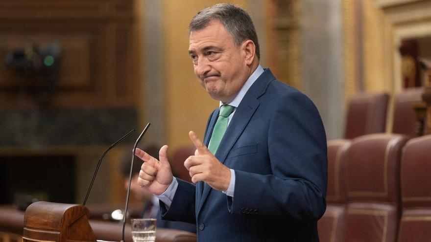 El portavoz del PNV en el Congreso, Aitor Esteban.