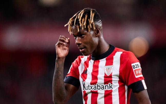 Nico Williams, jugador del Athletic. Nico Williams, jugador del Athletic.