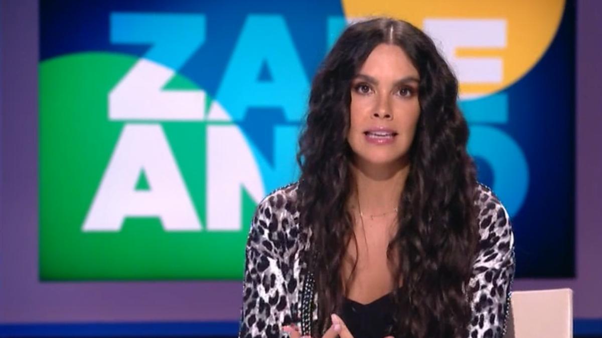 Cristina Pedroche, este martes en 'Zapeando'.