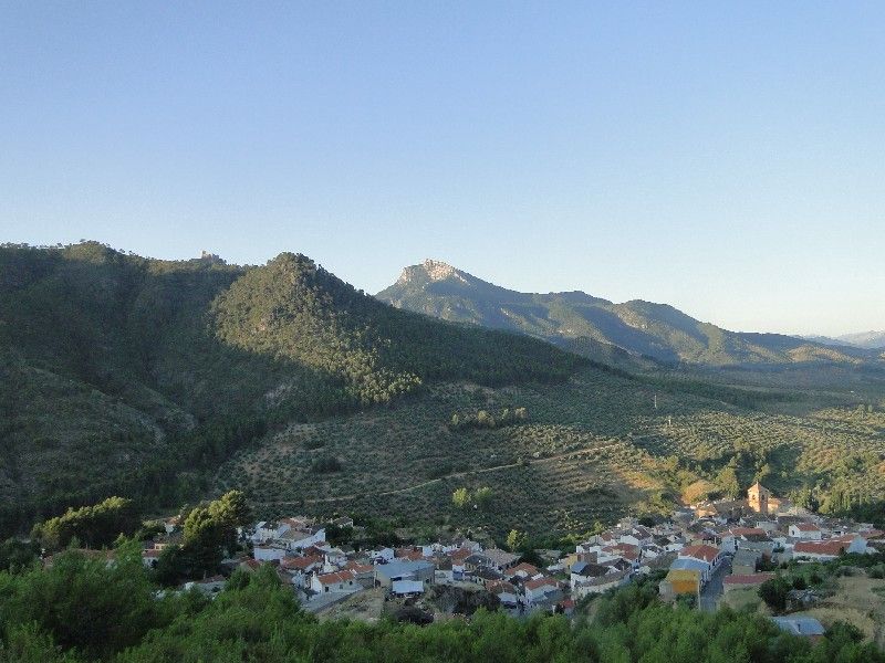 Panorámica de la localidad de Orcera.