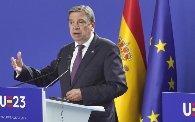 El ministro de Agricultura, Pesca y Alimentación, Luis Planas. El ministro de Agricultura, Pesca y Alimentación, Luis Planas.