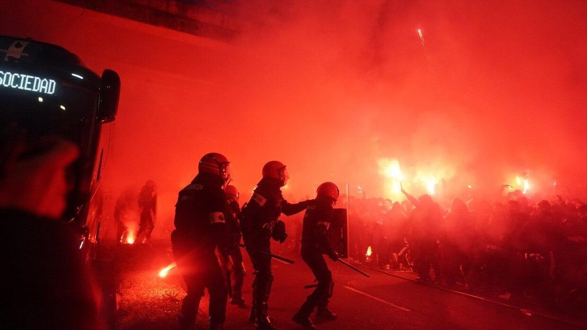 Incidentes en el Real-PSG: 