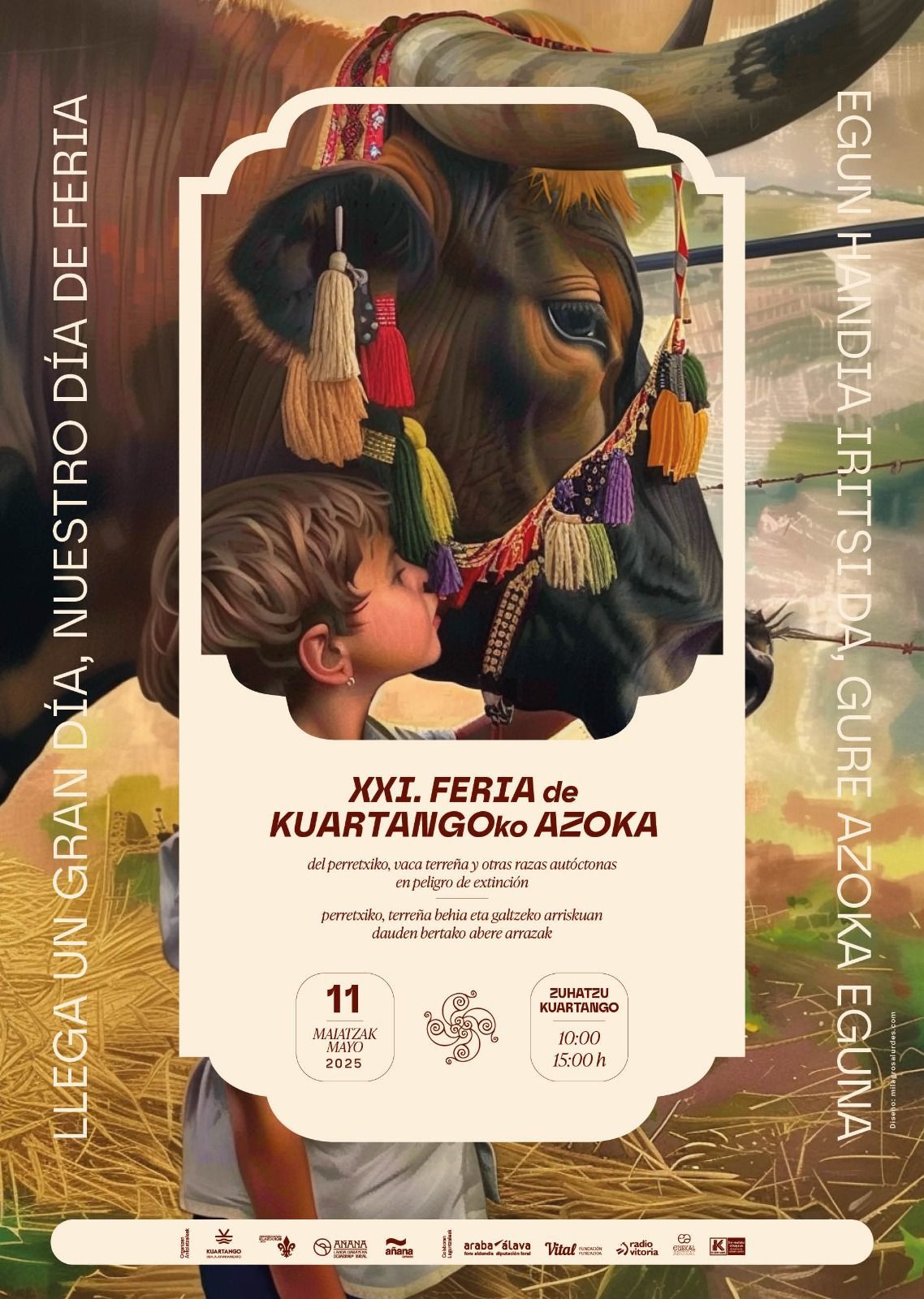 Cartel anunciador de la Feria de Kuartango