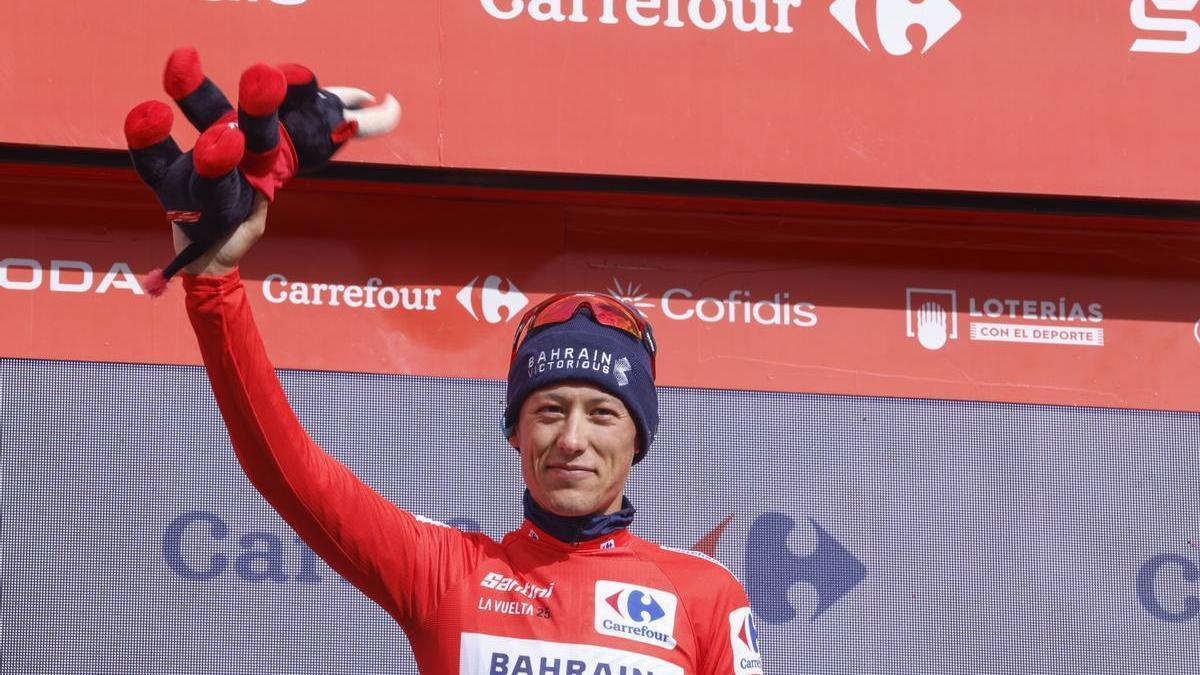 Torstein Træen, líder de la carrera.