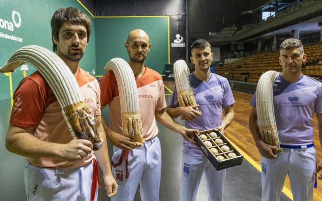 Goikoetxea V-Juanenea y Ansa II-Zubiri eligen material para el play-off del Sagardoaren Txapelketa de remonte