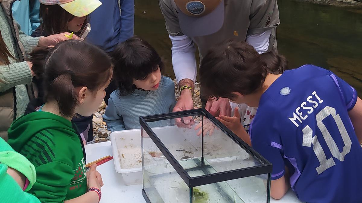 El taller 'Explorando el Barbadun' colabora con el programa Ibaialde (2)