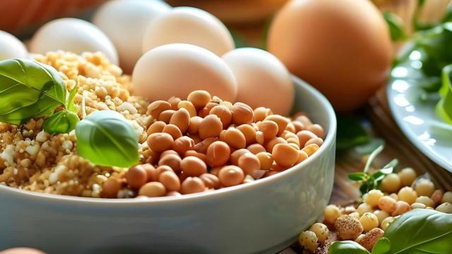 Legumbres, huevos, frutos secos... son grandes aliados.