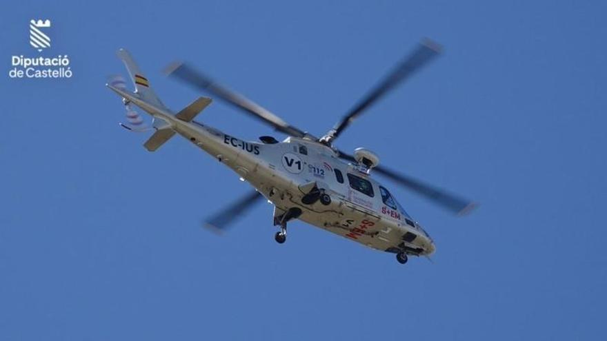 Imagen de archivo de un helicóptero de la Generalitat.